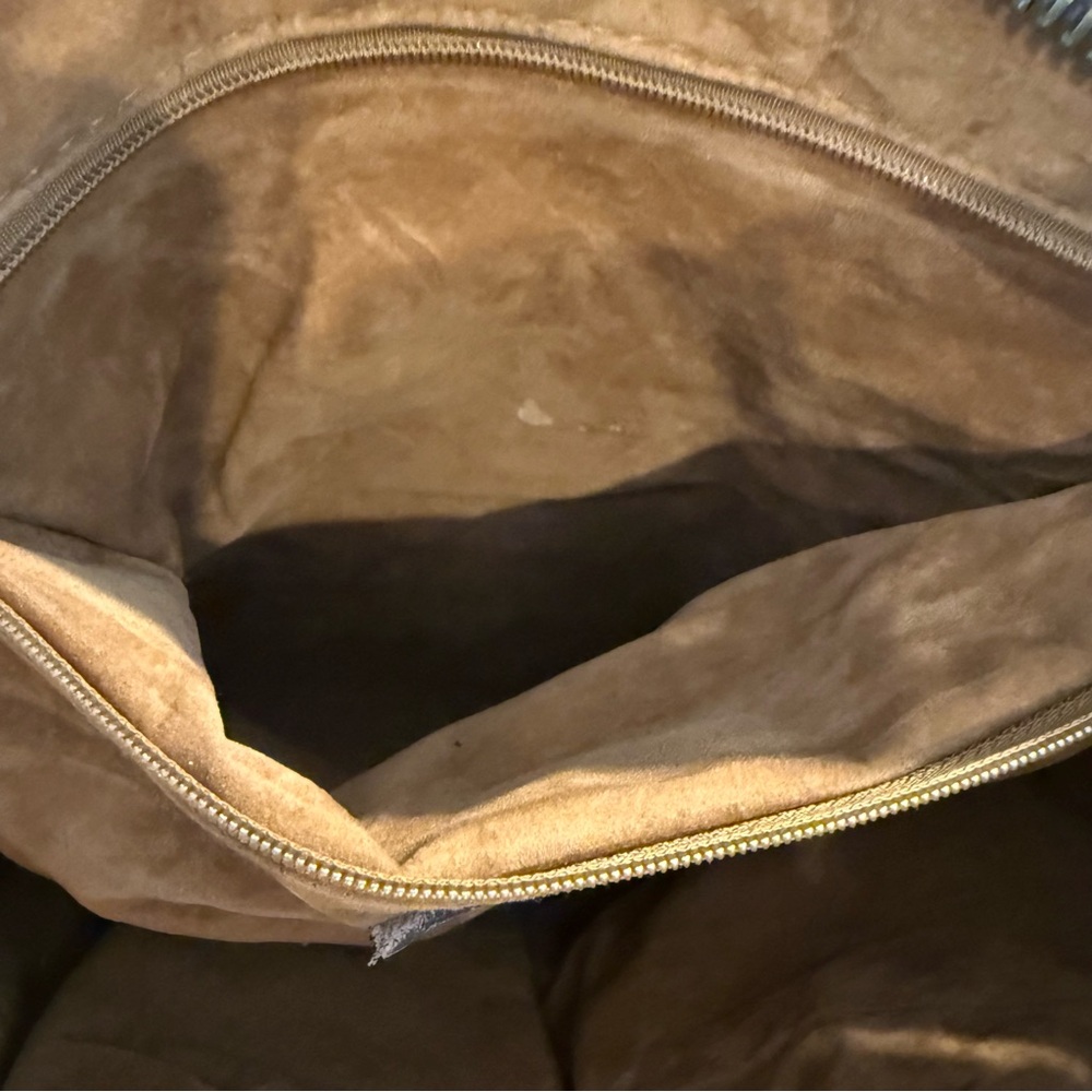 Patricia Nash Map Leather Tote Vintage Inspired Old World Travel Bag Pre-owned - Picture 8 of 16